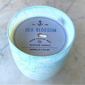 DW HOME CANDLE SEA BLOSSOM  LILLY SEA MIST NEW SOYWAX 15 oz